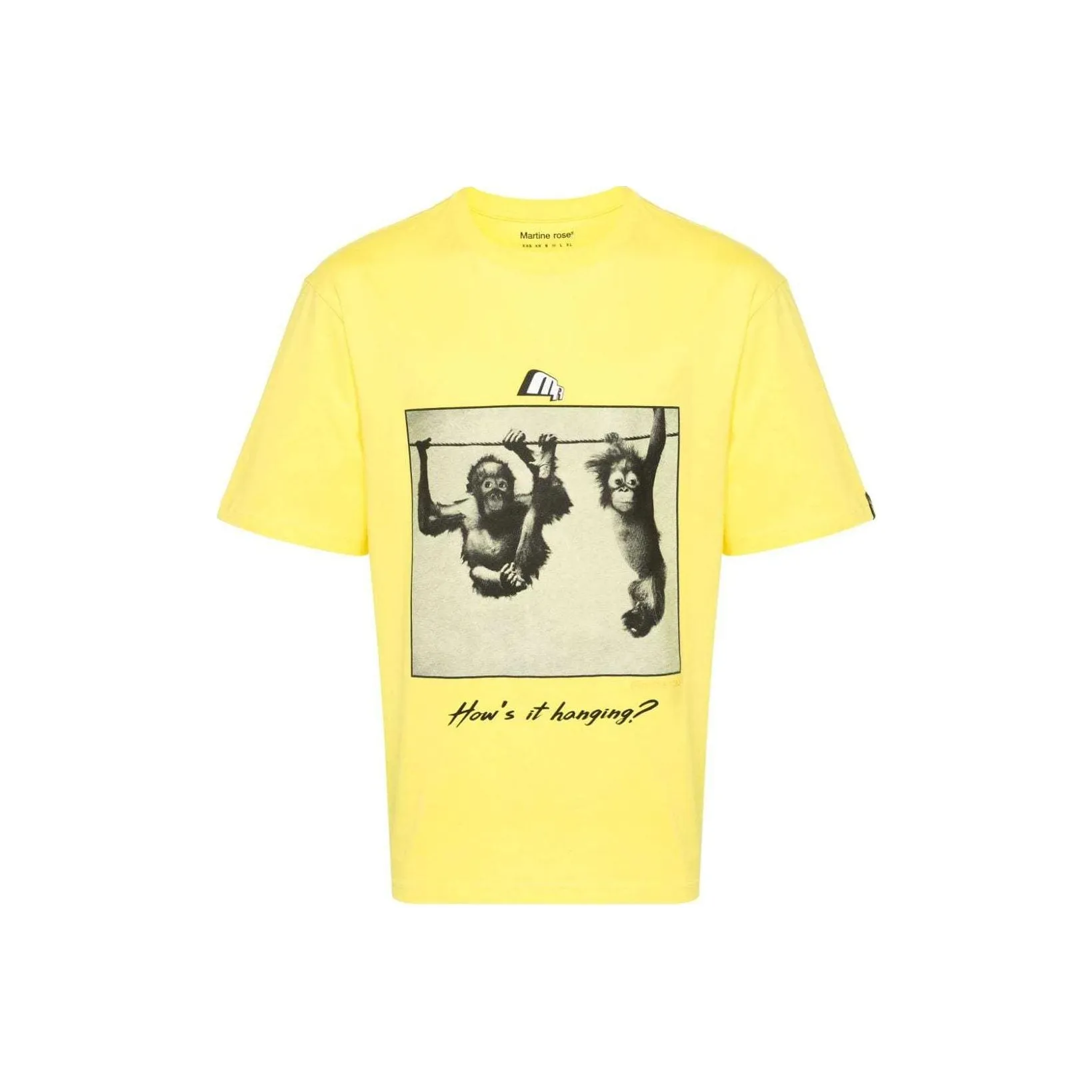 Martine Rose Photograph print Cotton T shirt