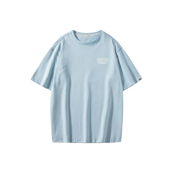 OUTDOOR PRODUCTS T Shirts Men's Clear Water Blue