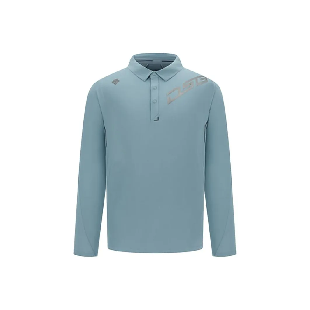 DESCENTE Длинный рукав Т-рубашка мужская