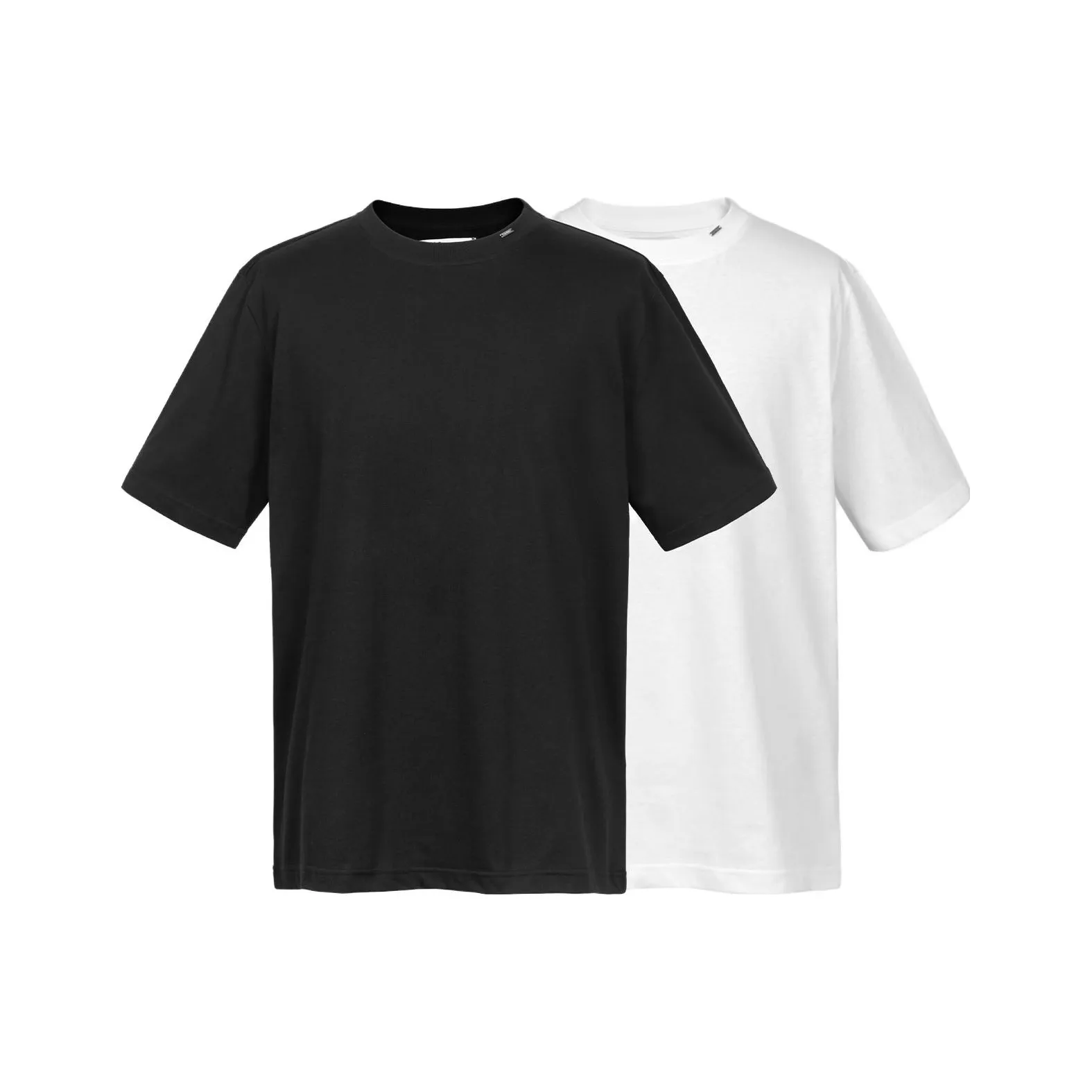 C2H4 T Shirts Men's 2 Pack Black+White