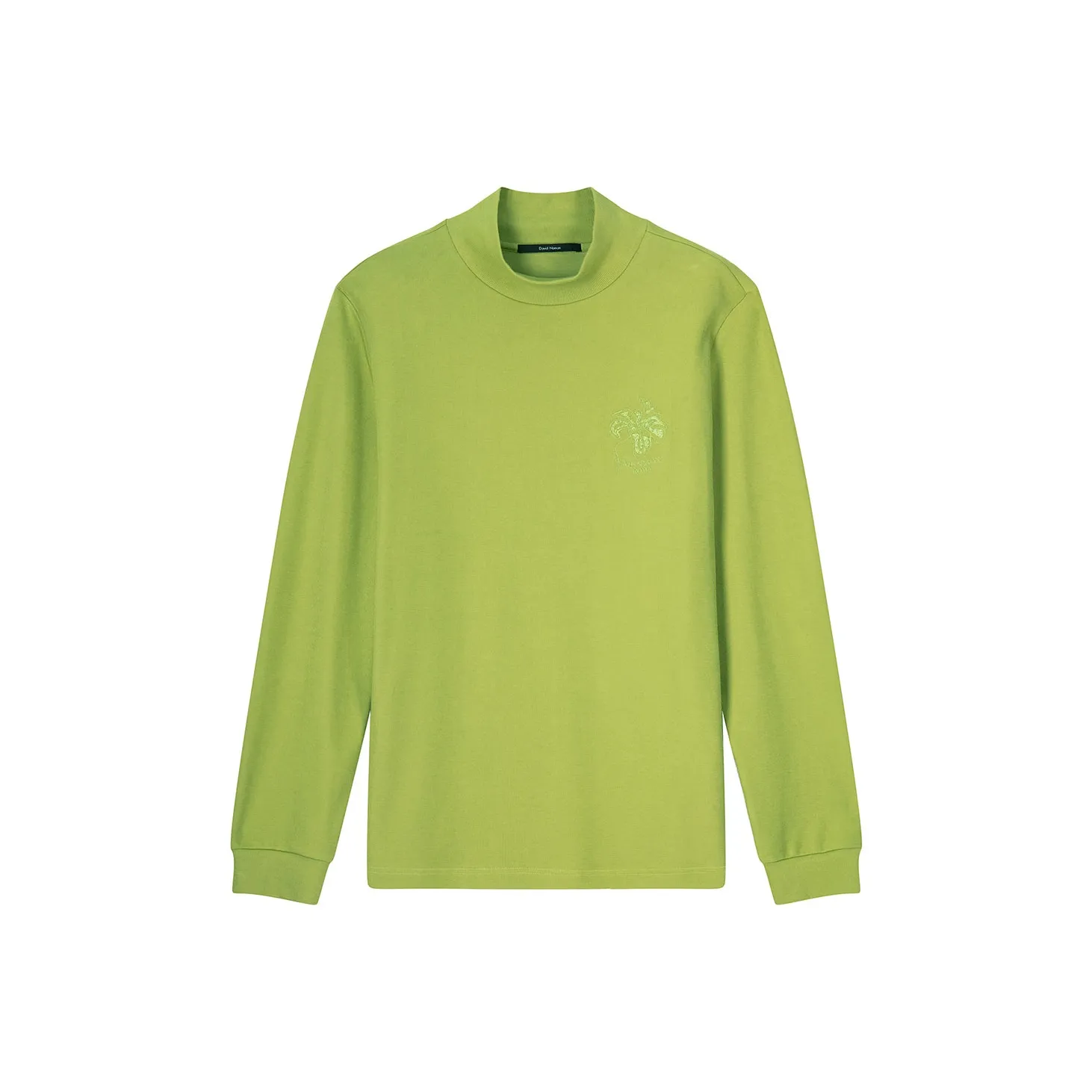 DAVID NAMAN Зеленый Мужской T-Рубашки
