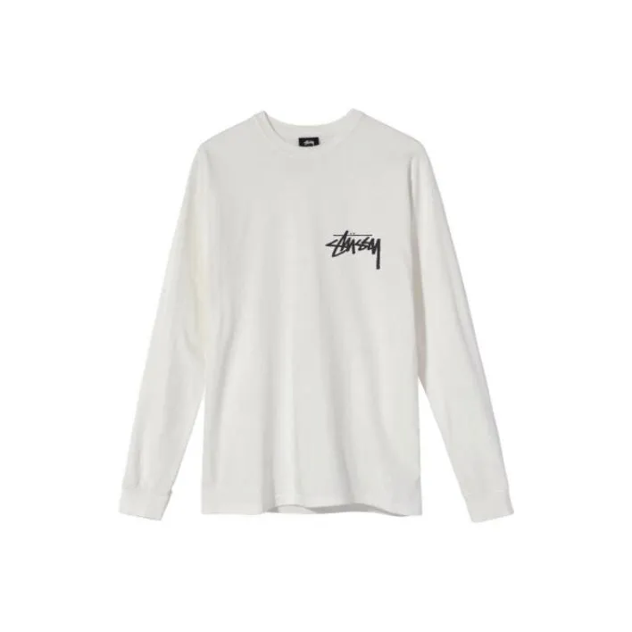 Stussy Stock Pigment Dyed Long Sleeve Tee