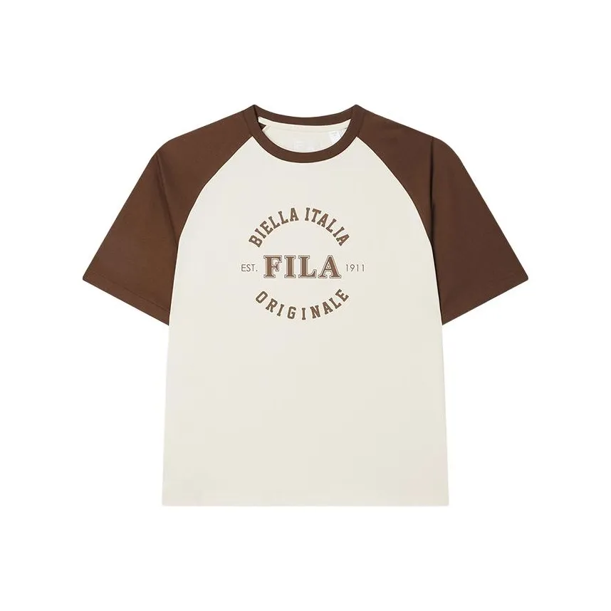FILA SS24 T-Shirt Unisex 1Spring Buckwheat
