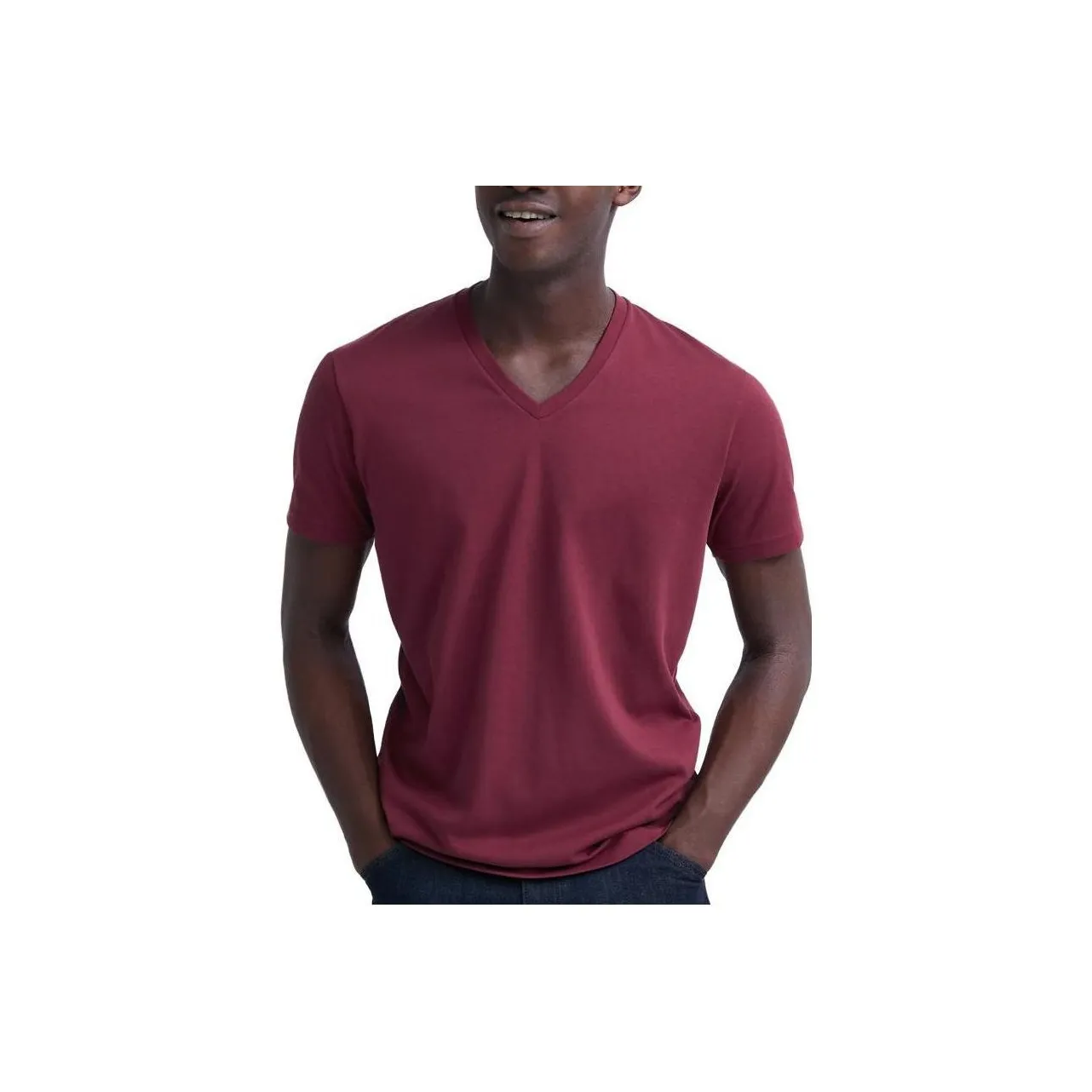 UNIQLO T-Shirt Men's Maroon