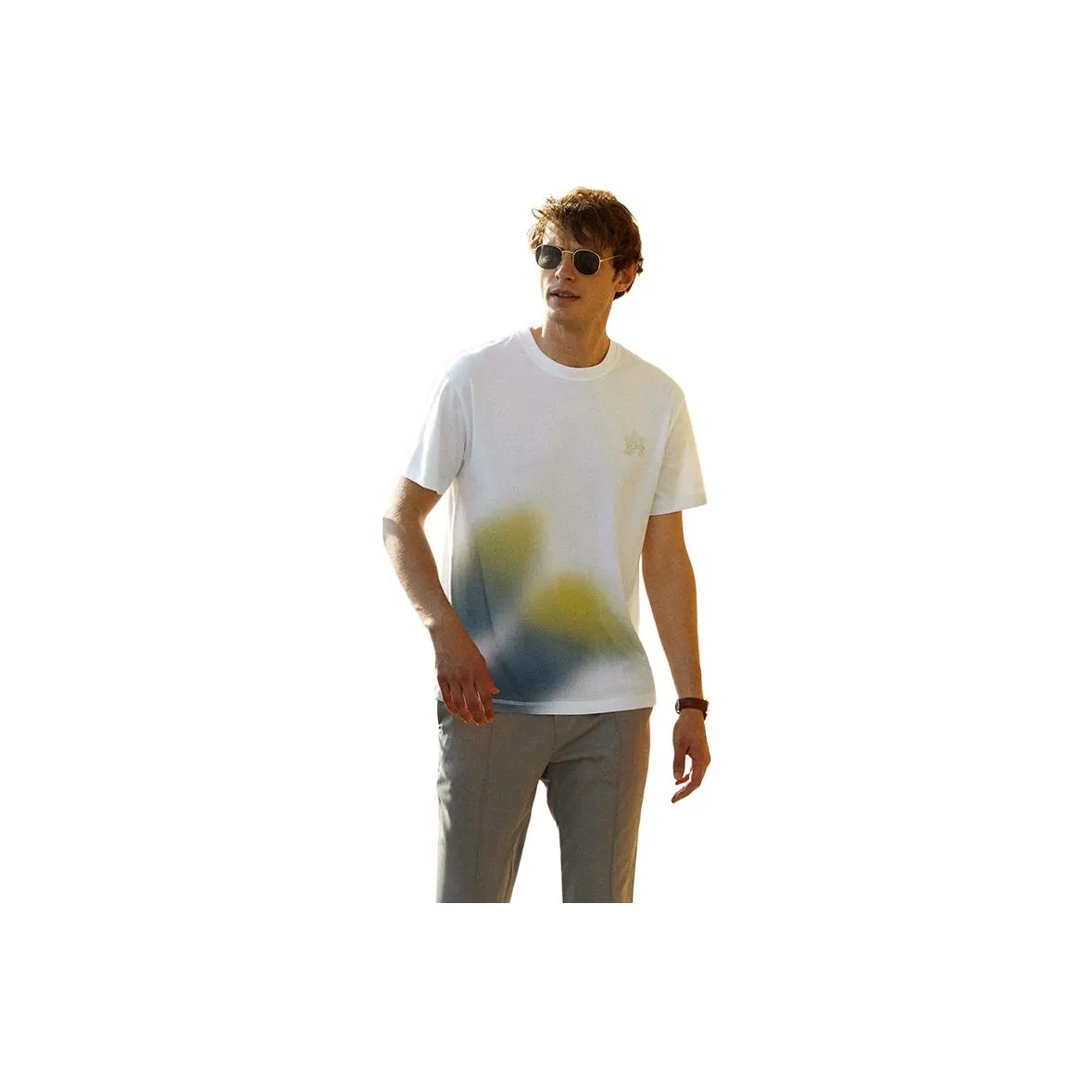 GOLDLION T Shirt Men's White 00