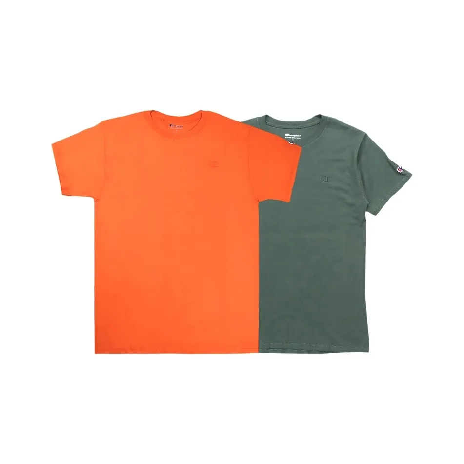 Чемпион Апельсин+Яшмовый Унисекс T-рубашки