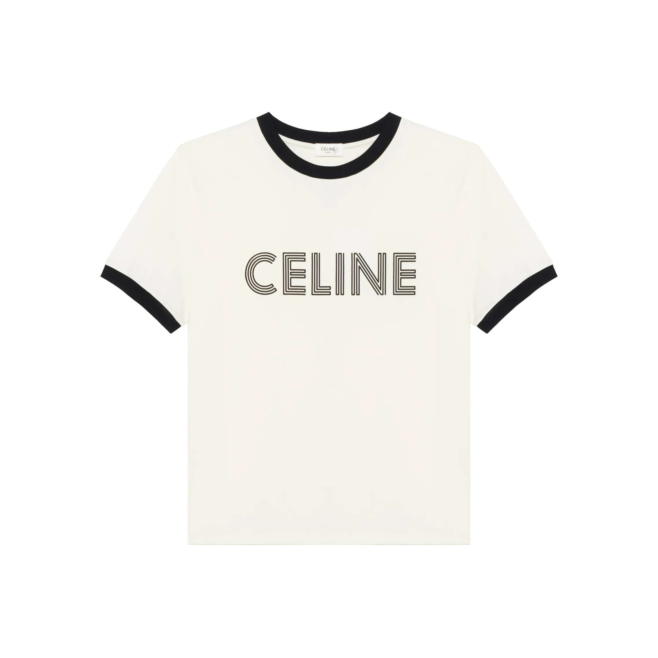 CELINE FW23 Loose T-Shirt Dirty White