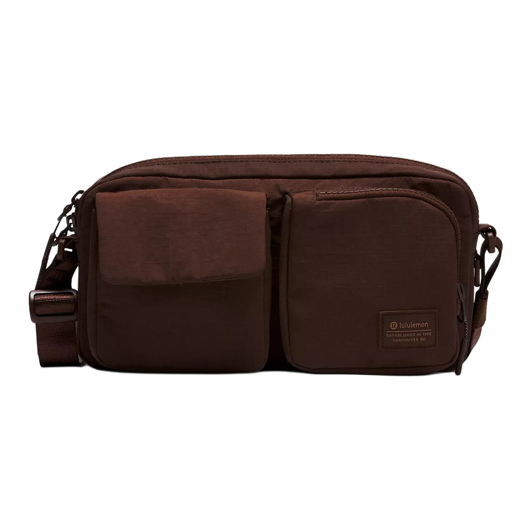 lululemon Нейлоновые сумки через плечо Мужской Лава Торт Коричневый