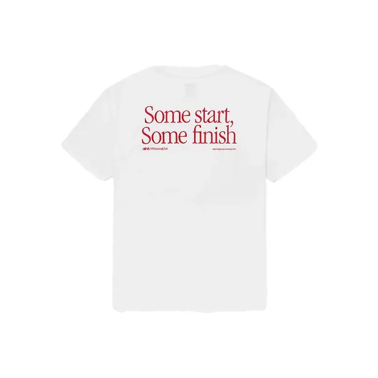 New Balance Made in USA Series Белые Мужские T-рубашки