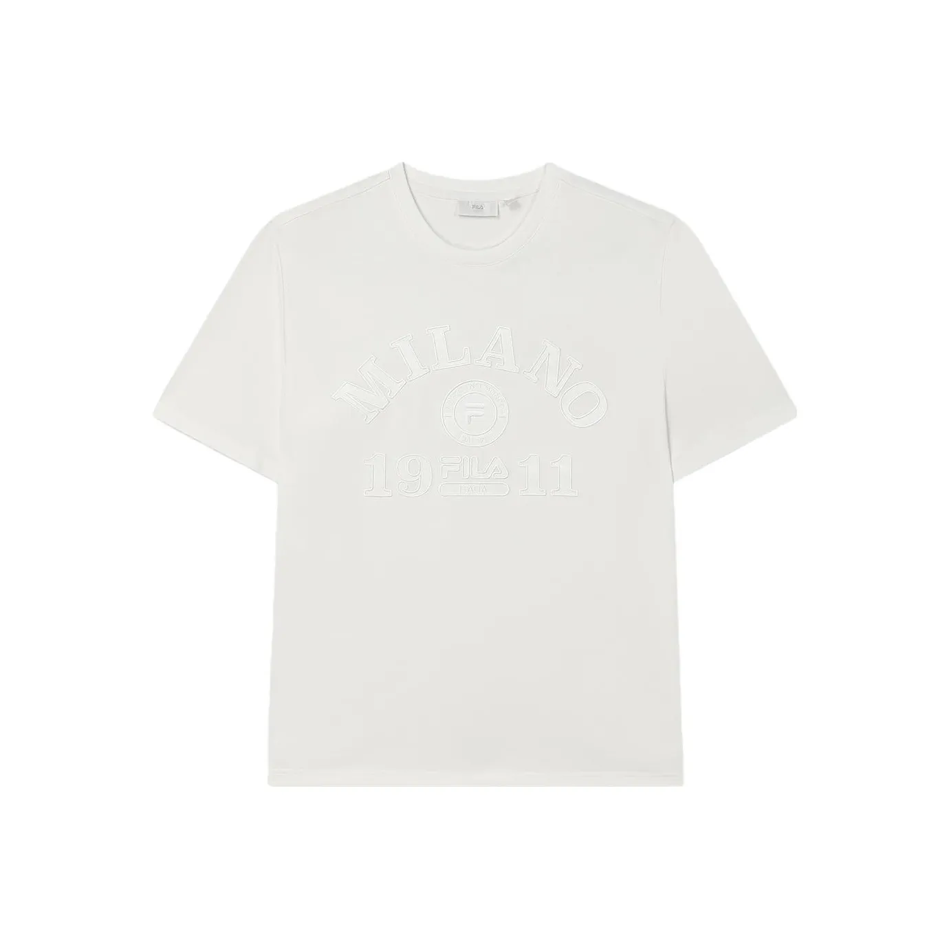 FILA MILANO Italian Luxury Sports Collection T Shirt Men's Cloud White