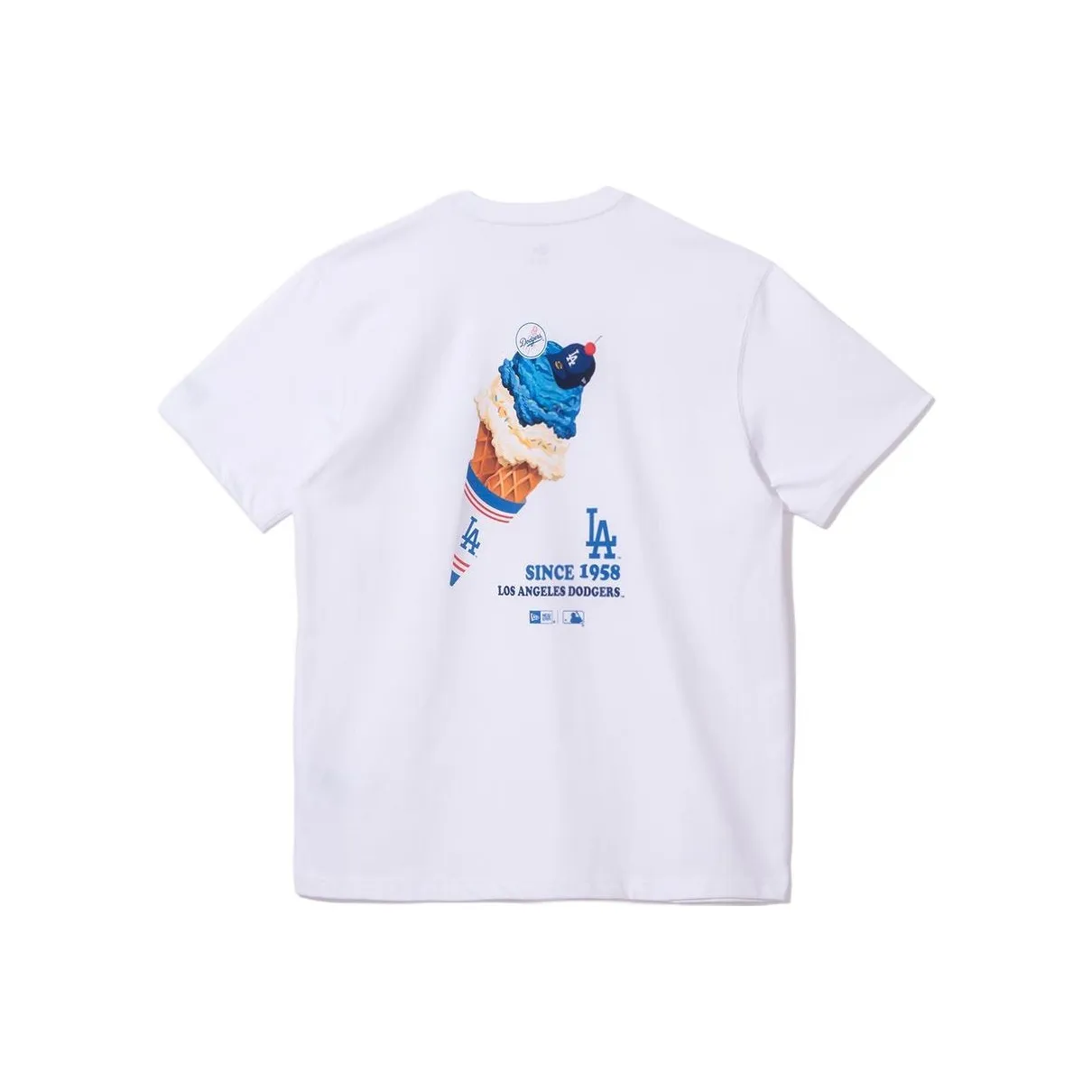 New Era x MLB T-Shirt Unisex White