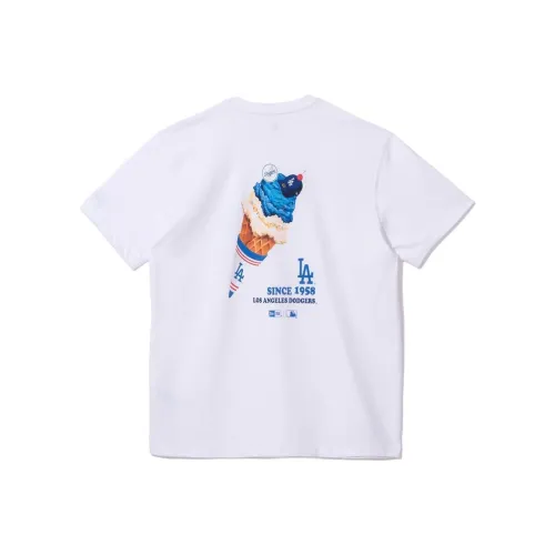 New Era Белый Унисекс Футболка