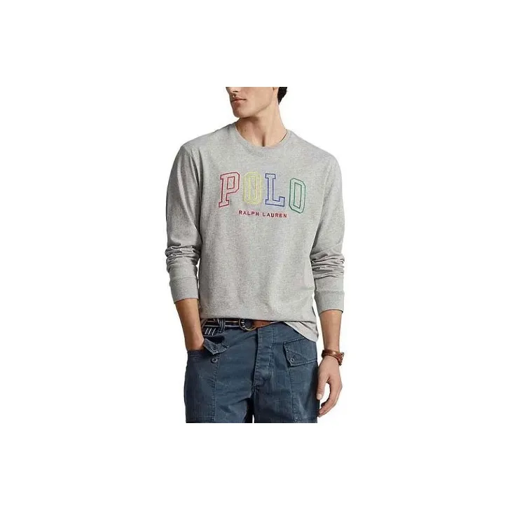 Polo Ralph Lauren T-рубашка мужская серая