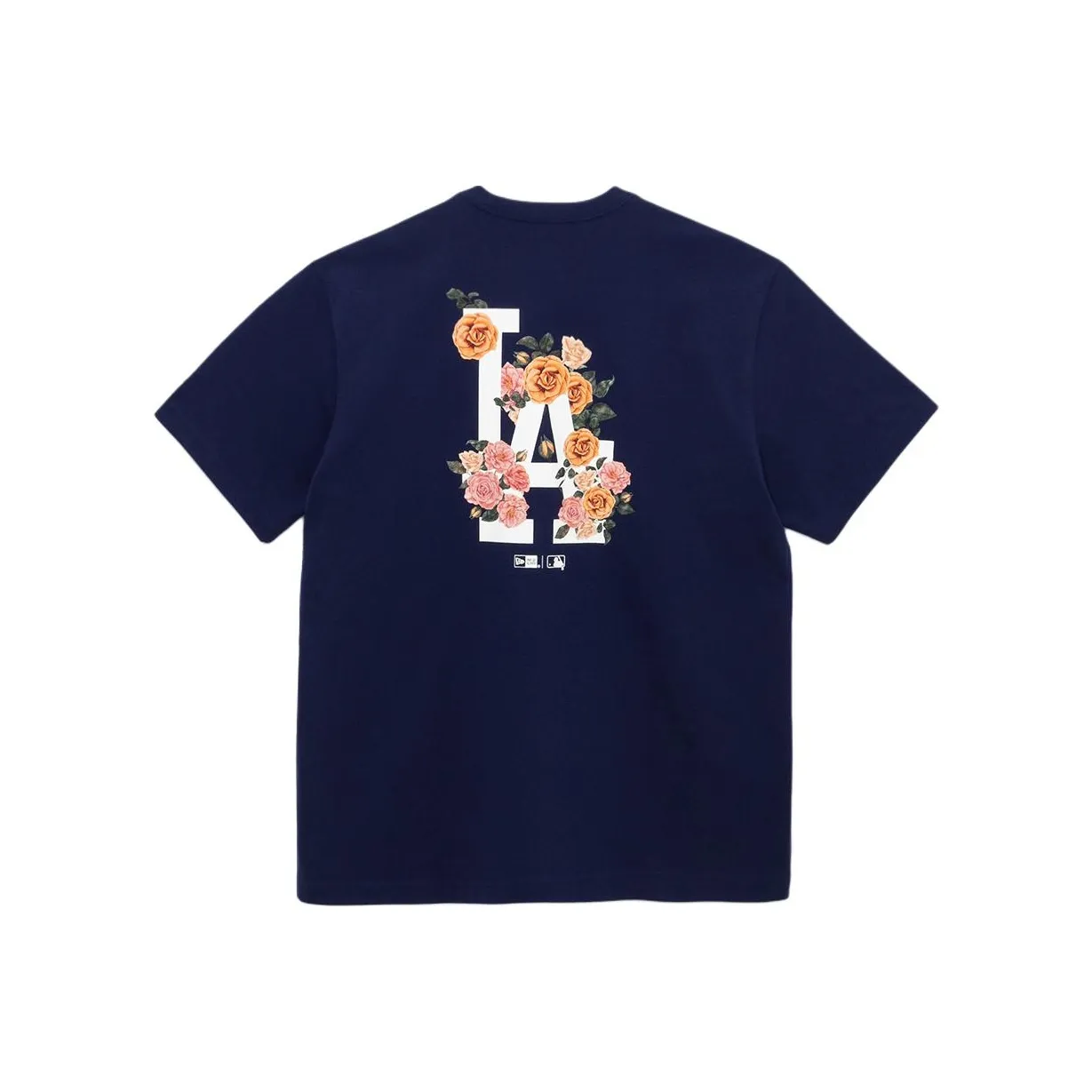 New Era Синий Унисекс Футболка