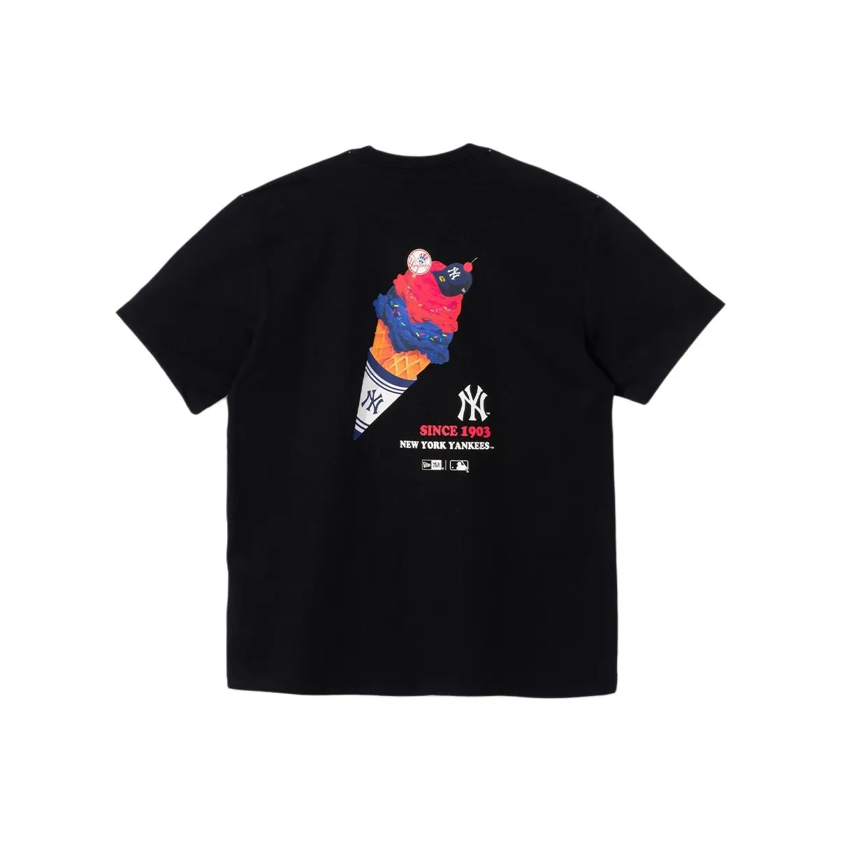 New Era x MLB T-Shirt Unisex Black