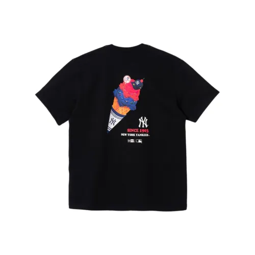 New Era Черная Унисекс Футболка