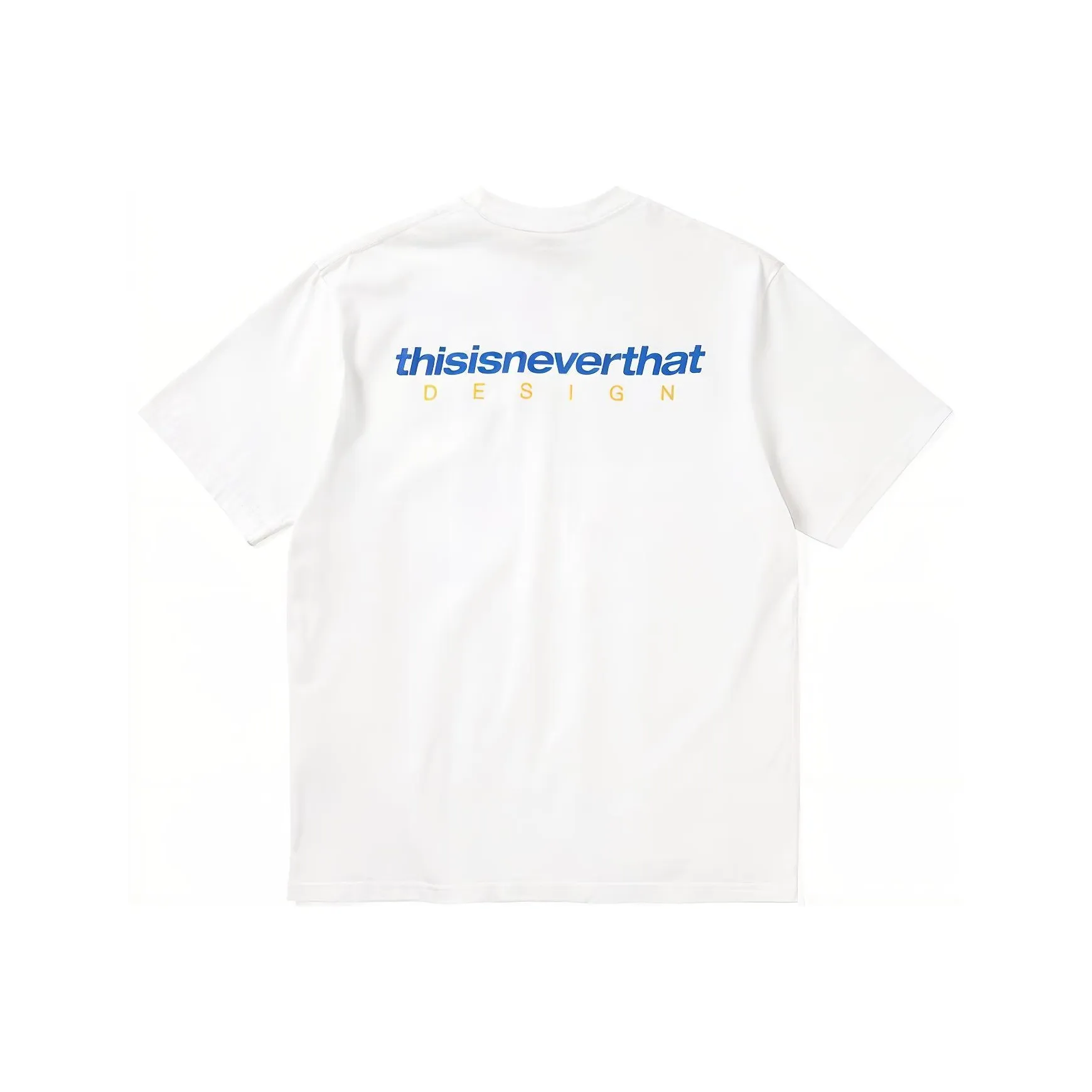 Thisisneverthat SS24 DSN Логотип Tee T Рубашка Унисекс Белый