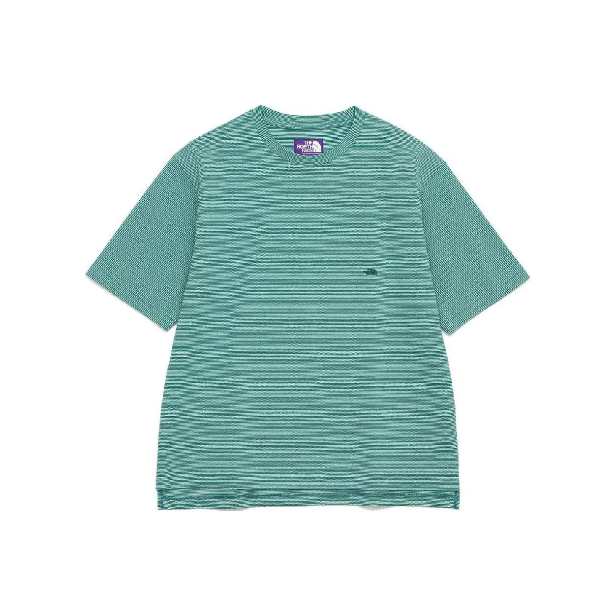 THE NORTH FACE PURPLE LABEL Set in Sleeve T Shirt Unisex Green