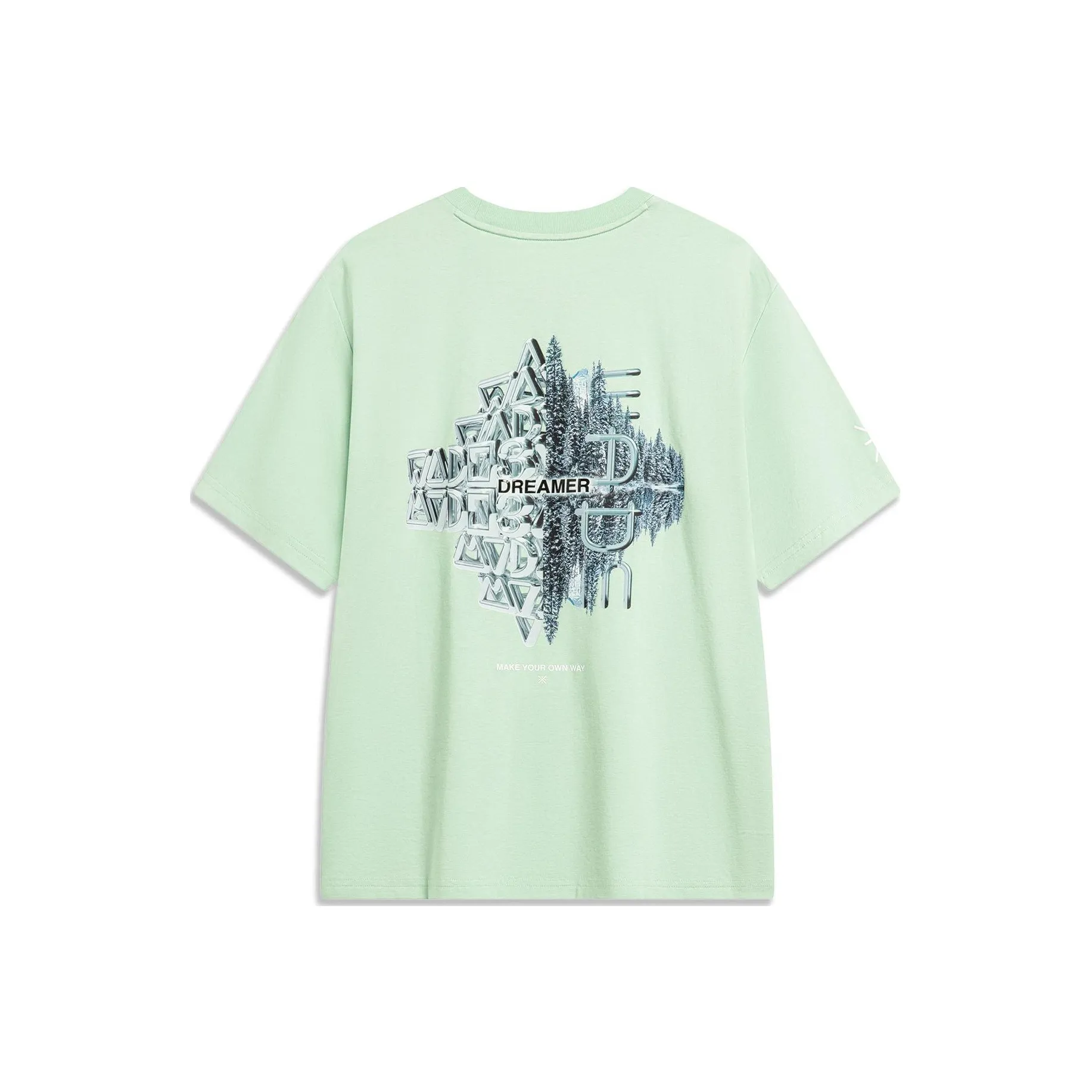 LiNing Wade Collection T-Shirt Unisex Bamboo Green