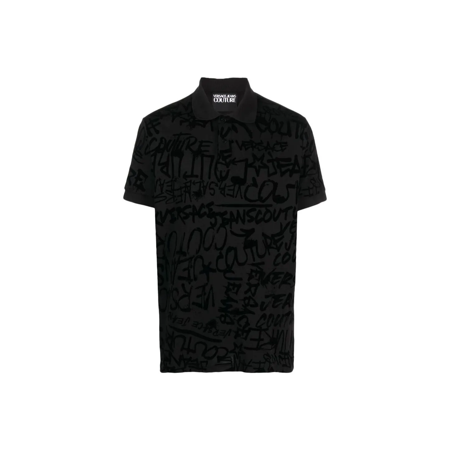 polo-shirts men pens 46 Graffiti print polo Ylw Shirt