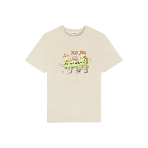 Maison Kitsune Белая Мужская Рубашка