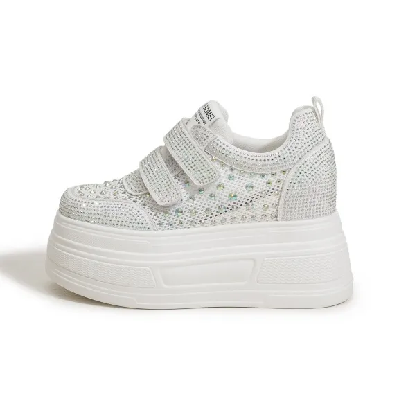 Milan Love Song Устойчивый к истиранию Легкий Увеличивающий Высоту Низкий Топ Повседневный Женский