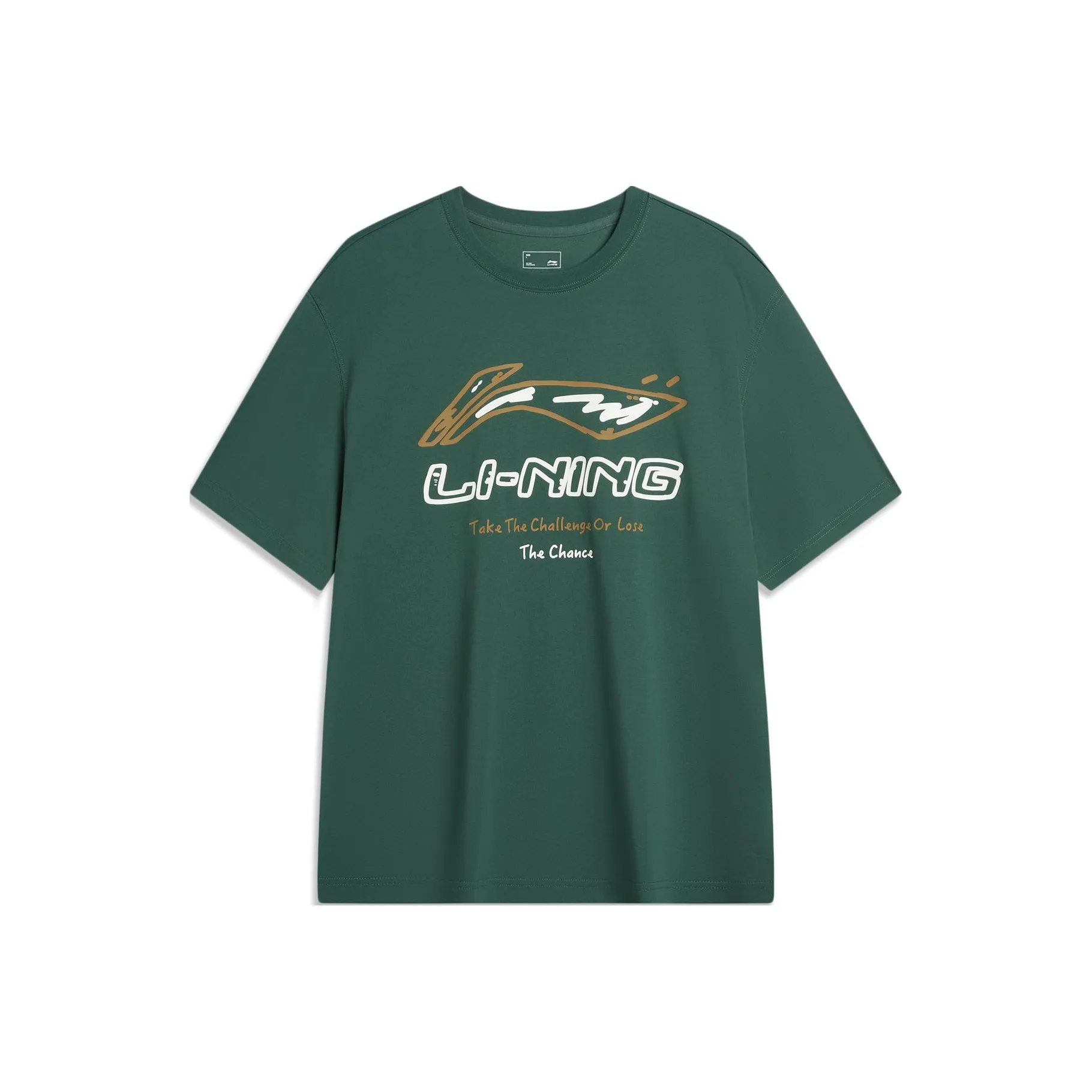 LiNing T-Shirt Men's Maple Tree Green