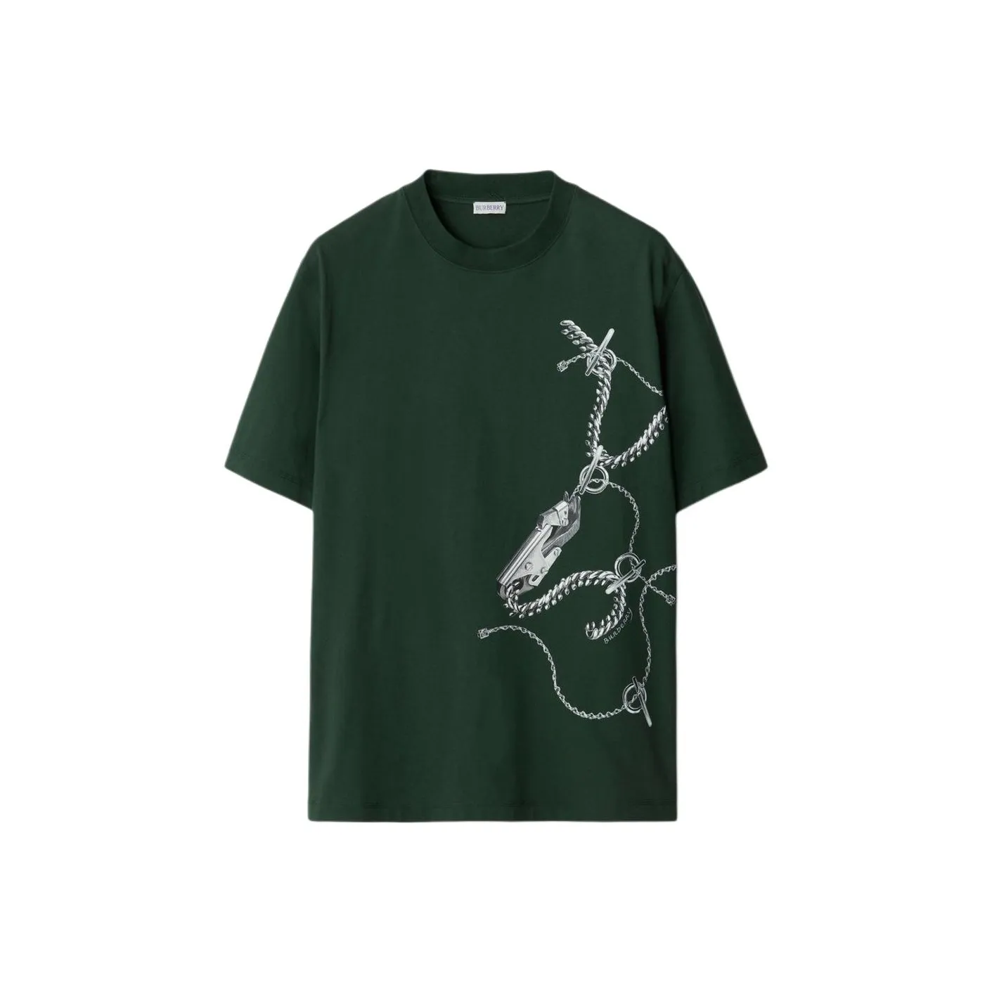 Burberry Зеленые Мужские T-рубашки