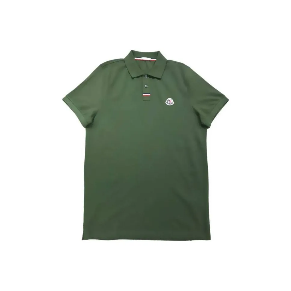 Moncler Зеленый Мужской T-Рубашки