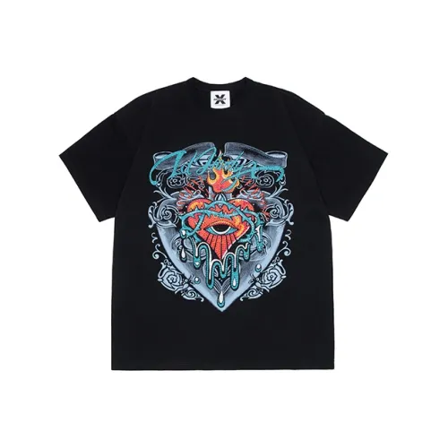 ED HARDY X Черная унисекс футболка