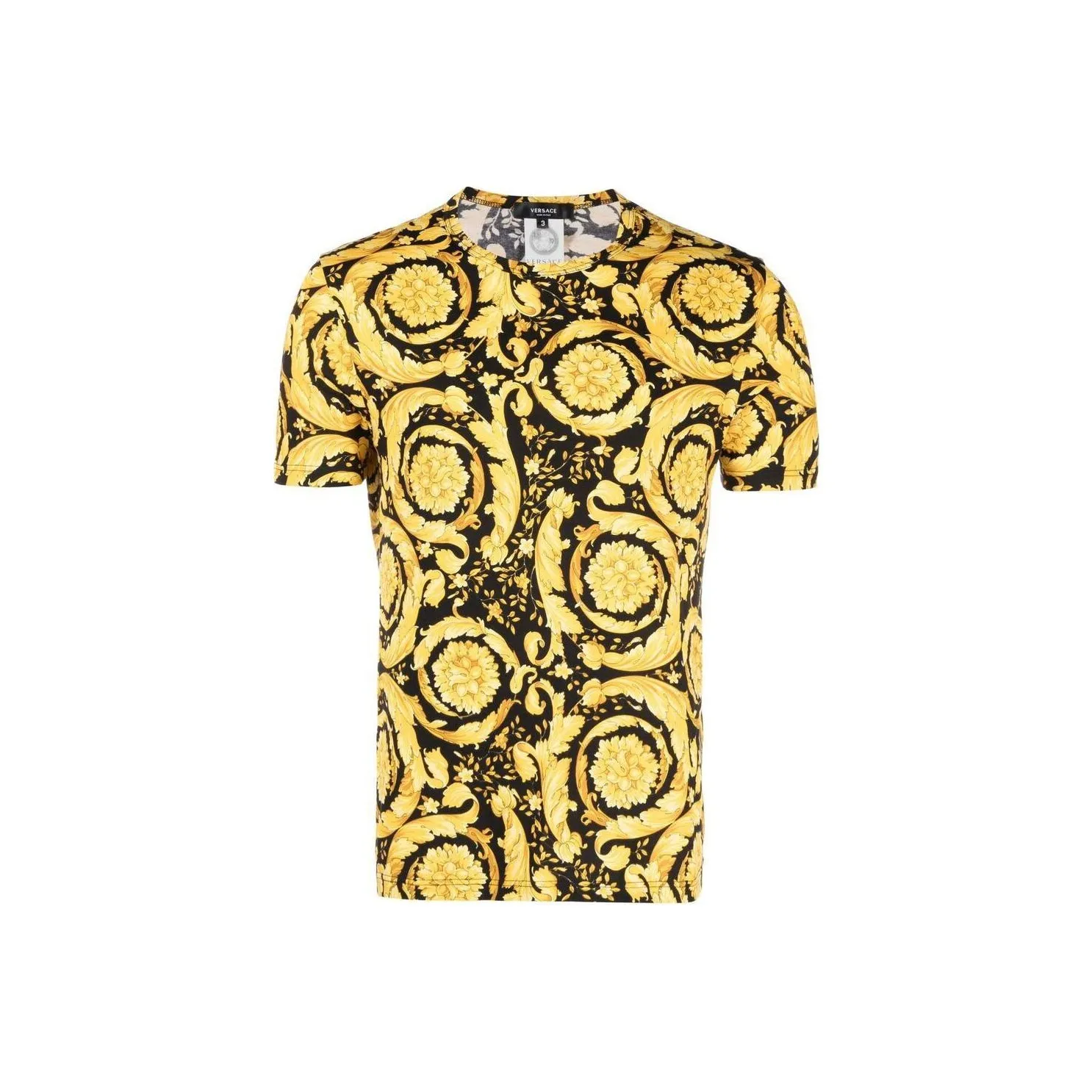 VERSACE Желтые Мужские T-рубашки