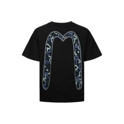 EVISU Черная Мужская Рубашка