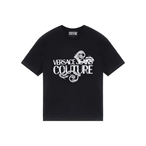 VERSACE JEANS COUTURE Черная Мужская Рубашка