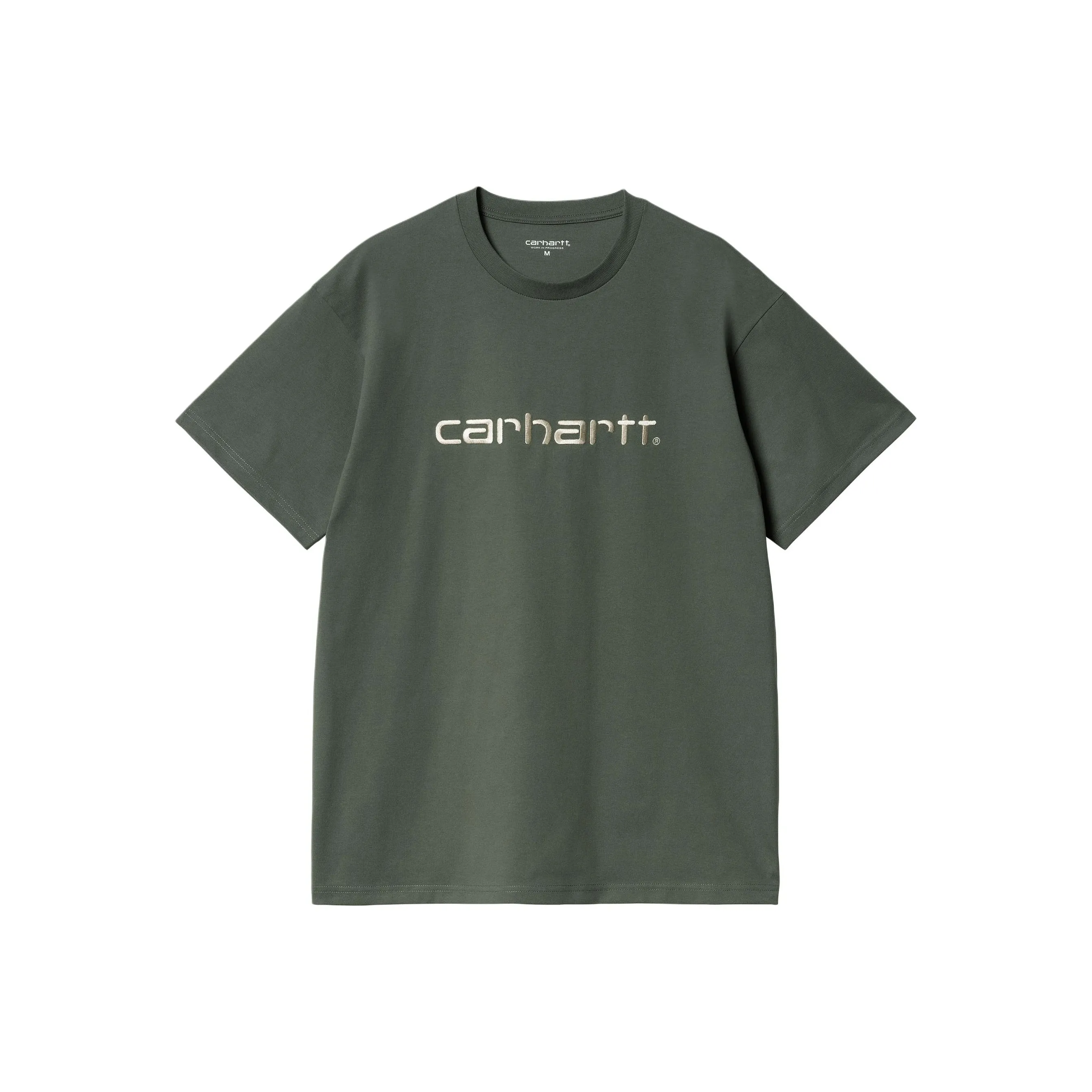 Carhartt WIP SS24 T Shirt Unisex Gray Green