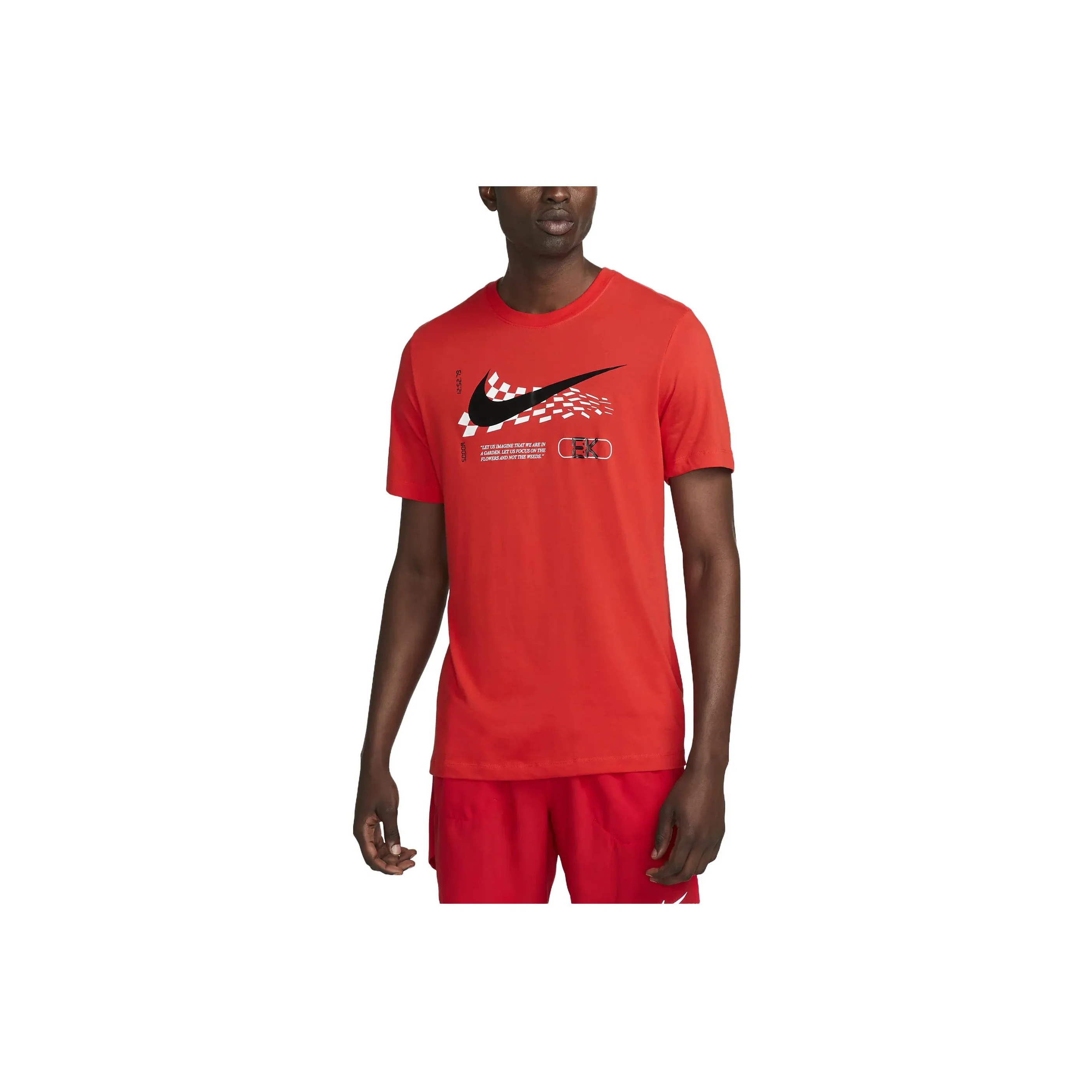 Nike Чилийский Красный Мужская Футболка