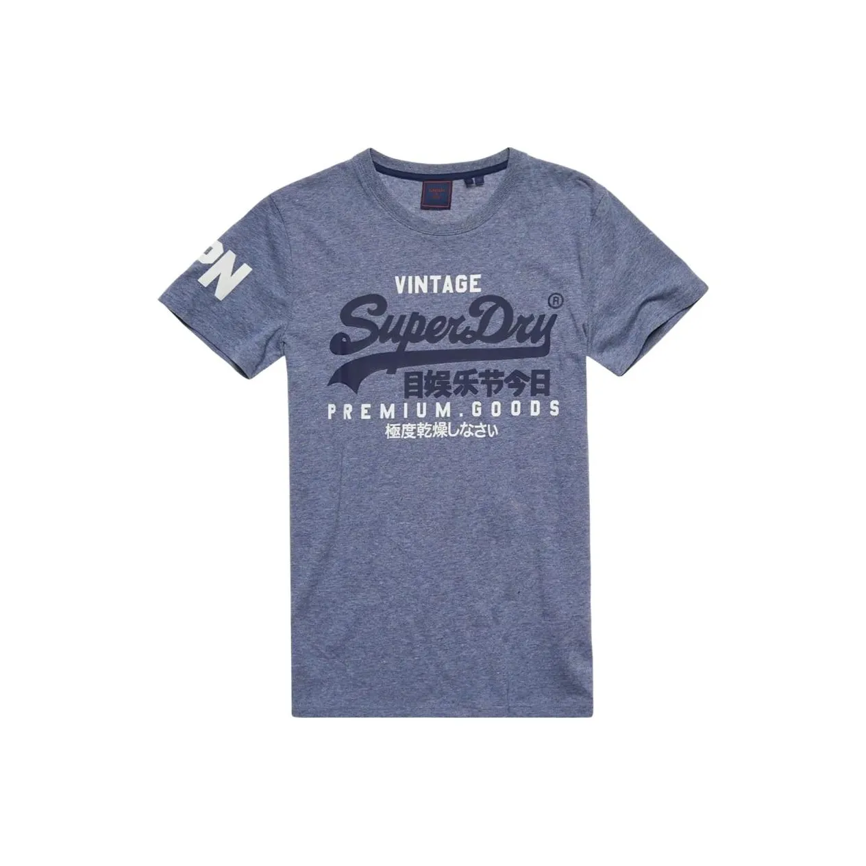 SUPERDRY T-Shirts Saint Men Purple