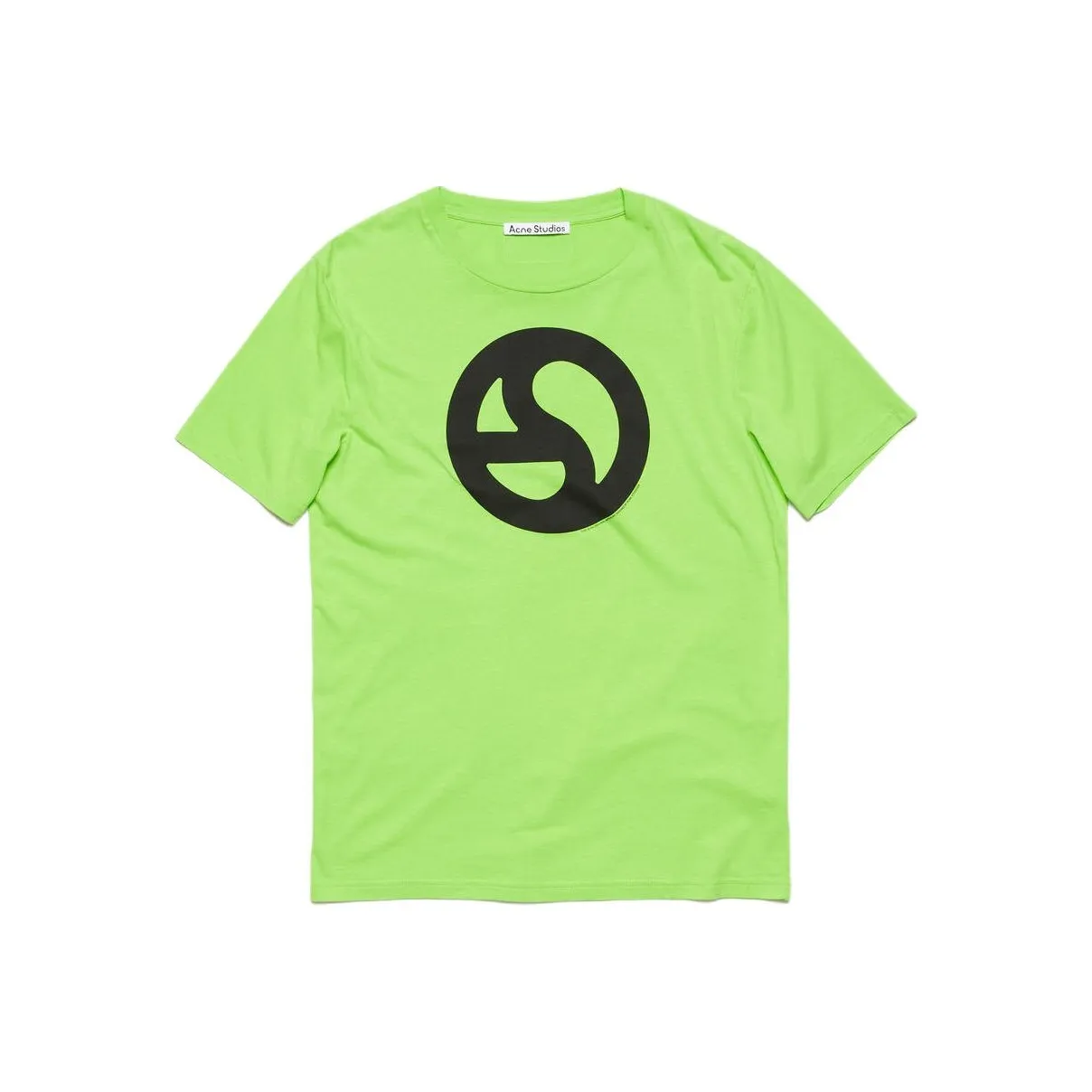 ACNE STUDIOS SS24 T Рубашка Унисекс SHARP Зеленый