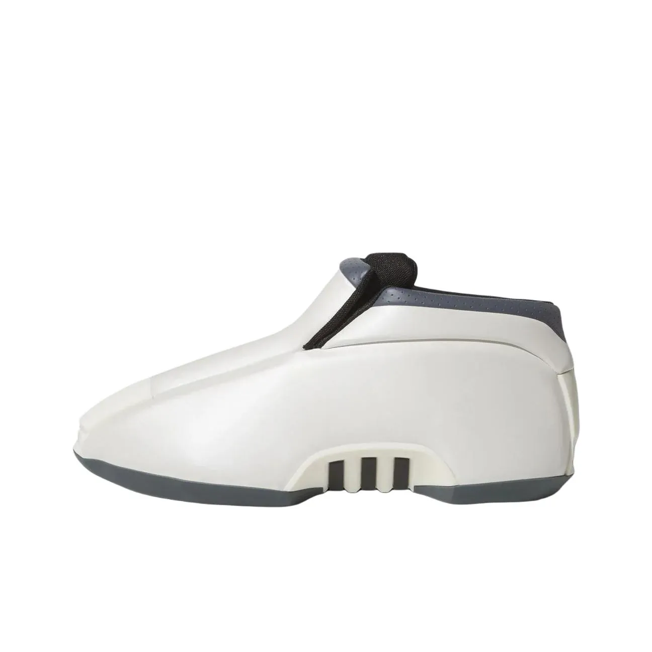 Adidas Crazy 2 Slip Resistant Abrasion Resistant Low Топ Винтажные баскетбольные кроссовки Мужской Серебряный Черный