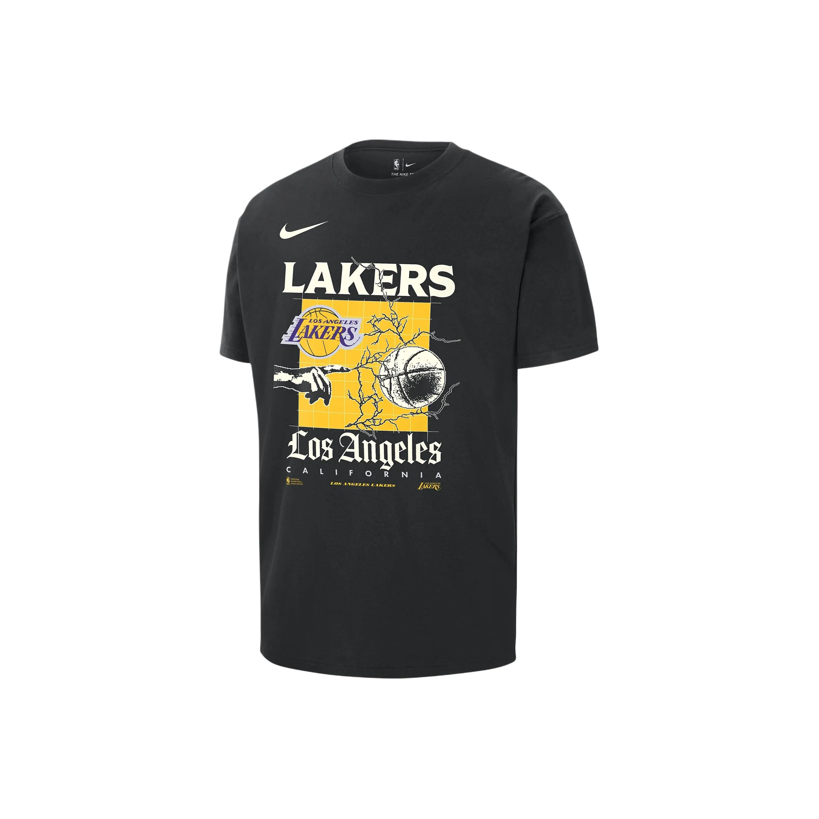 Nike Los Angeles Lakers Courtside Men's Nike Nba Max90 T-Shirt
