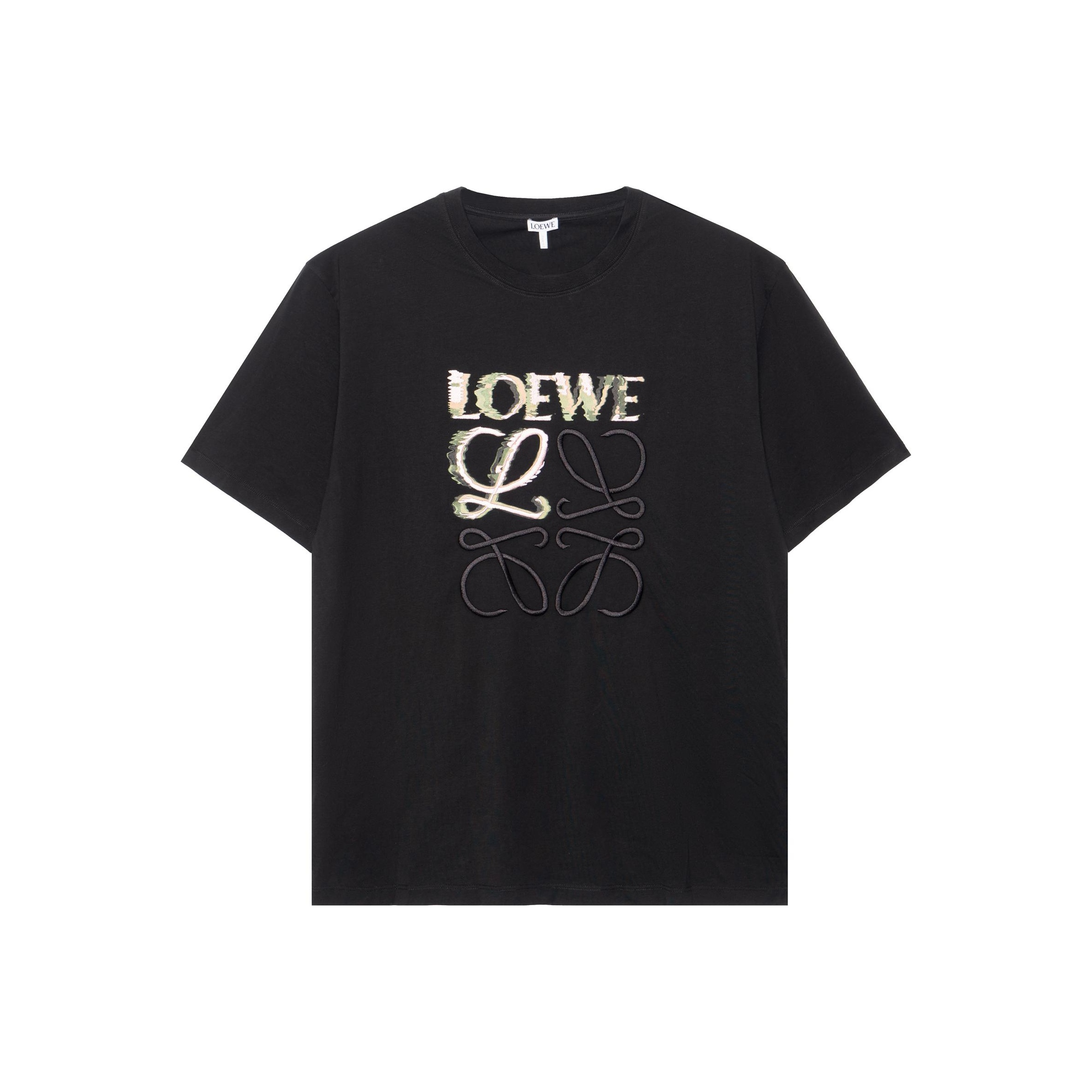 Tシャツ・カットソー Loewe Loewe T-Shirt Regular fit T-shirt in cotton Black - LOEWE