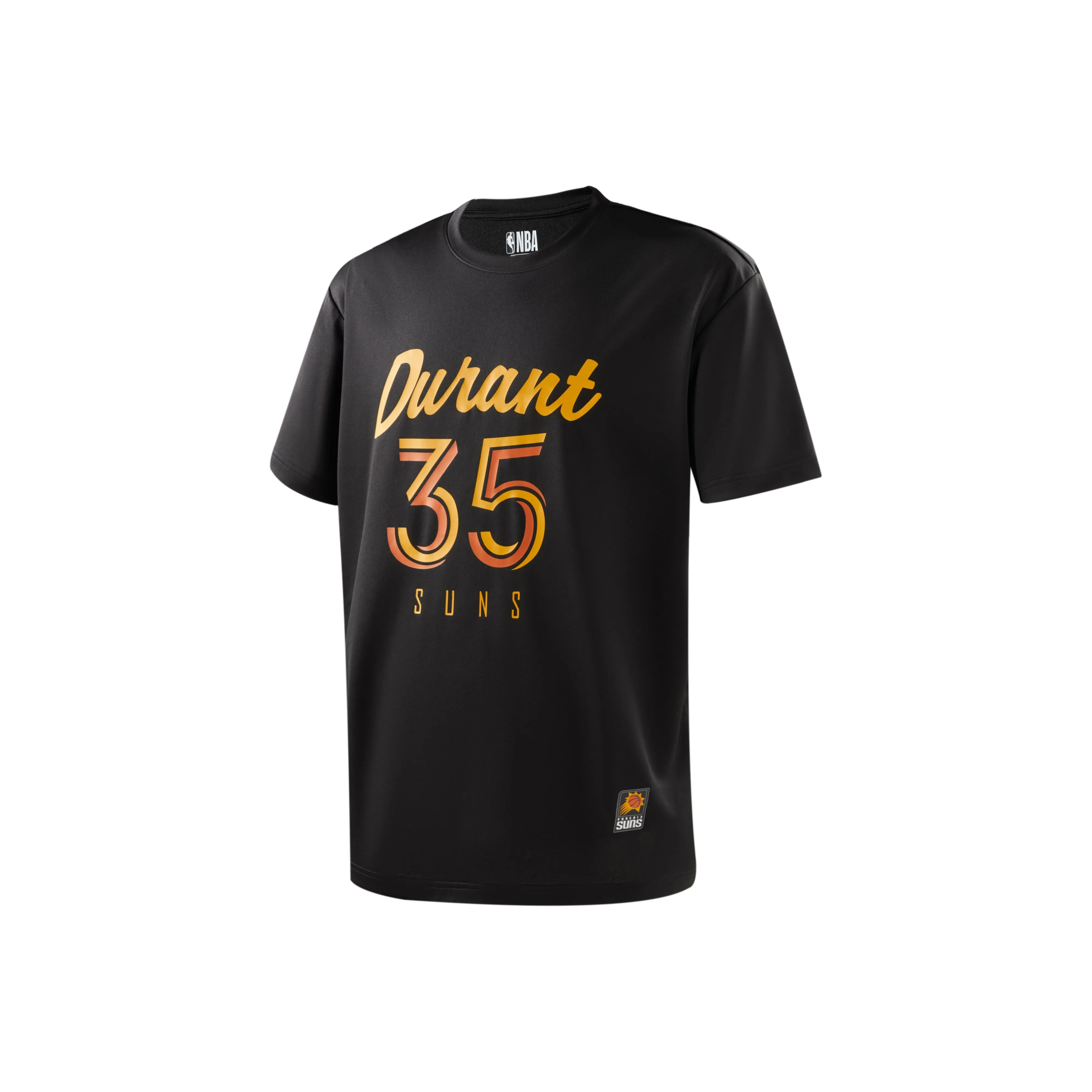 NBA Set in Sleeve T Shirt Unisex Black