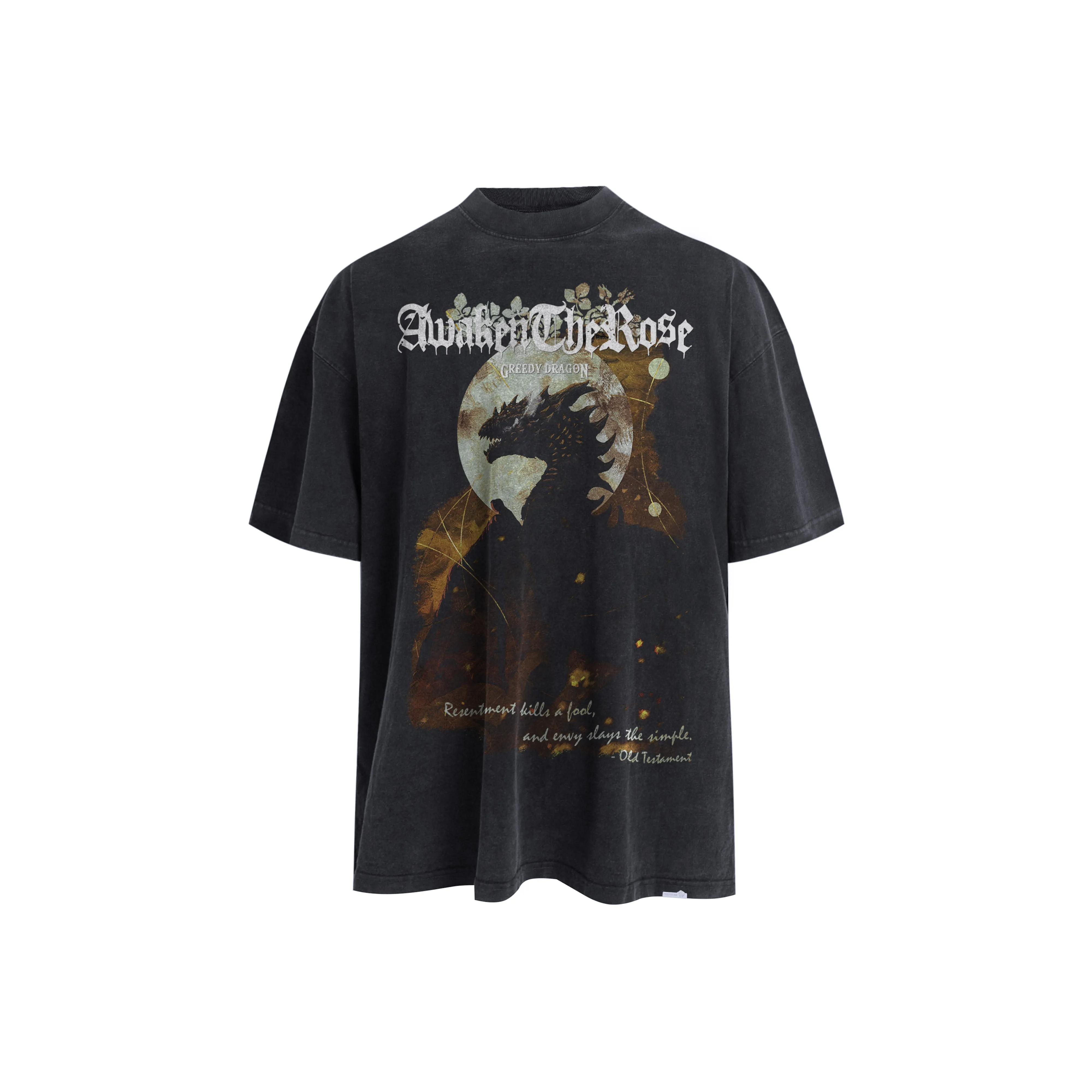 AWAKEN THE ROSE T Shirt Unisex Black