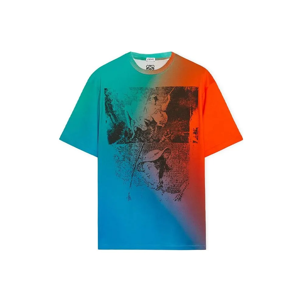 LOEWE Совместное издание Многоцветные Мужские T-рубашки