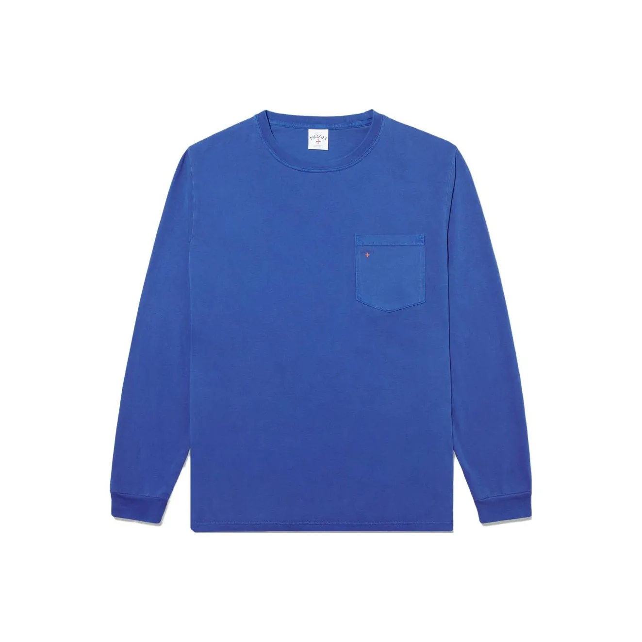NOAH Long Sleeve Core Logo Pocket Tee