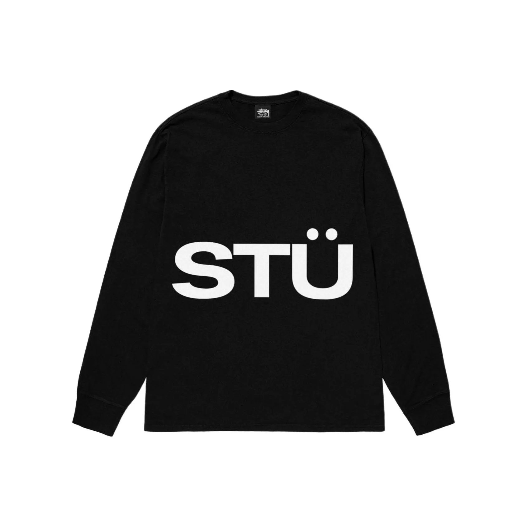 Stussy All Caps Long Sleeve Tee
