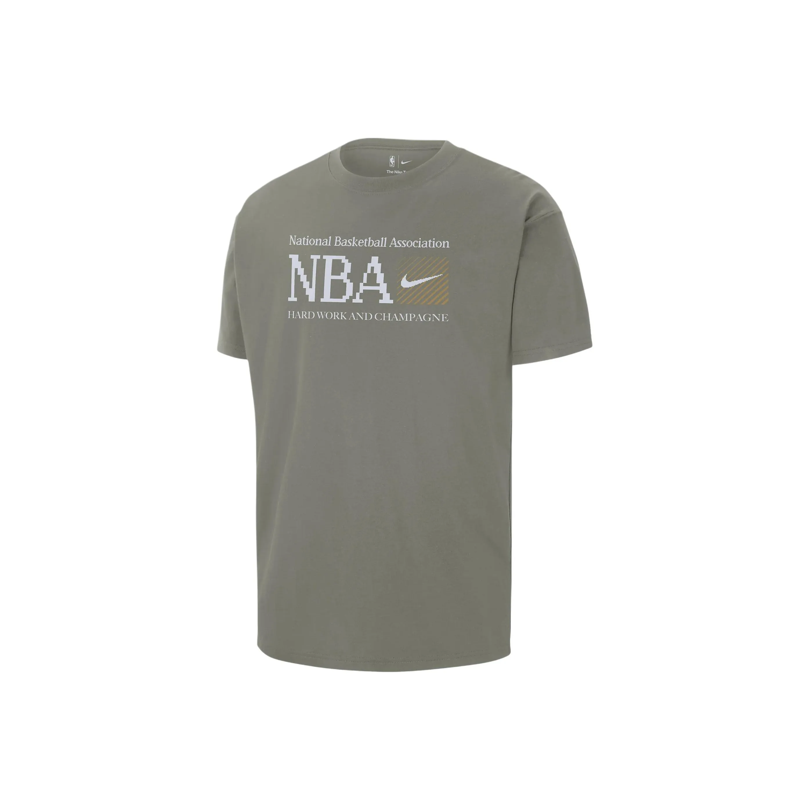 Nike NBA Команда 31 Т-Рубашка Мужская Темно-Серая Грязь