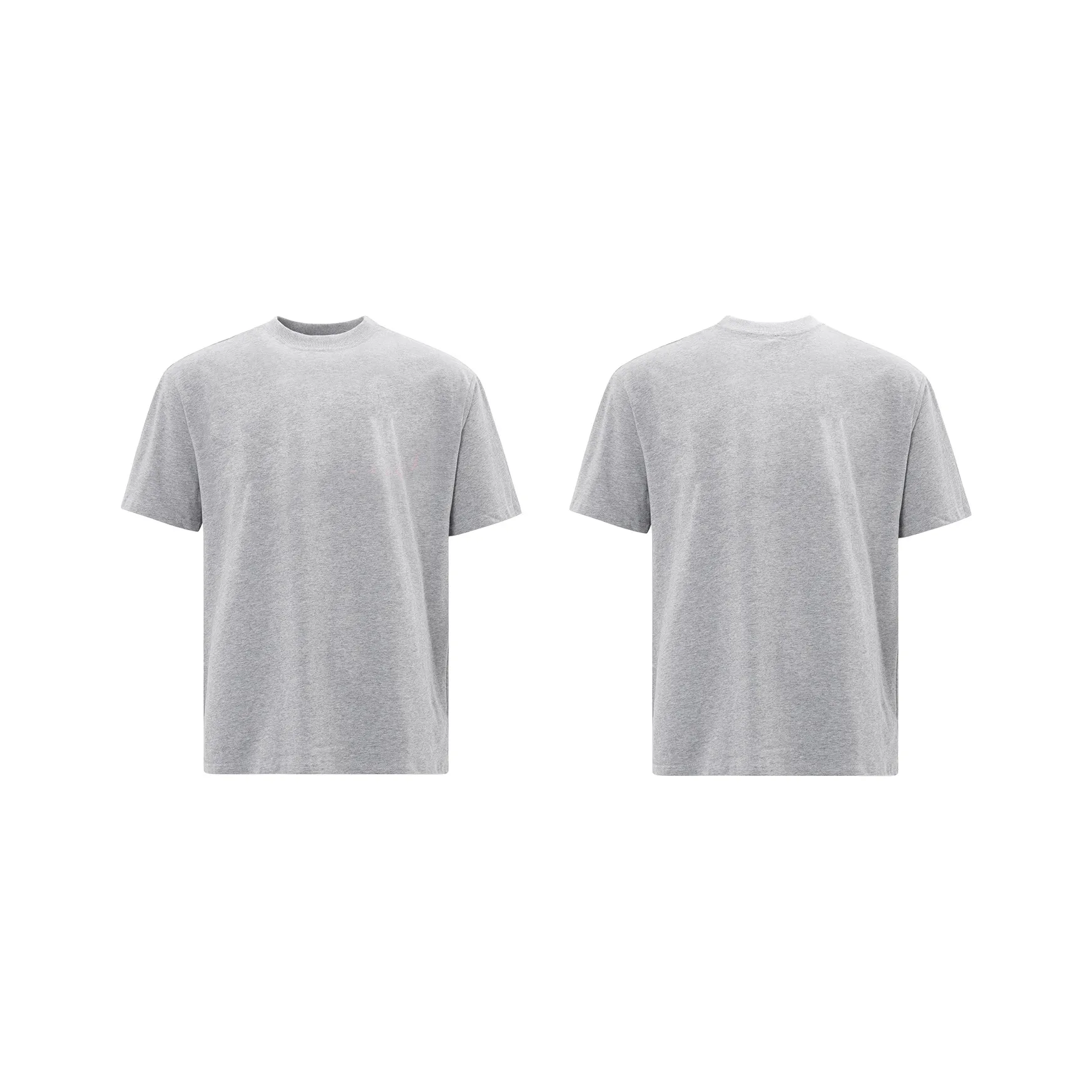 MT99 Короткий рукав футболка свободный крой минималистский стиль мужская премиум однотонная