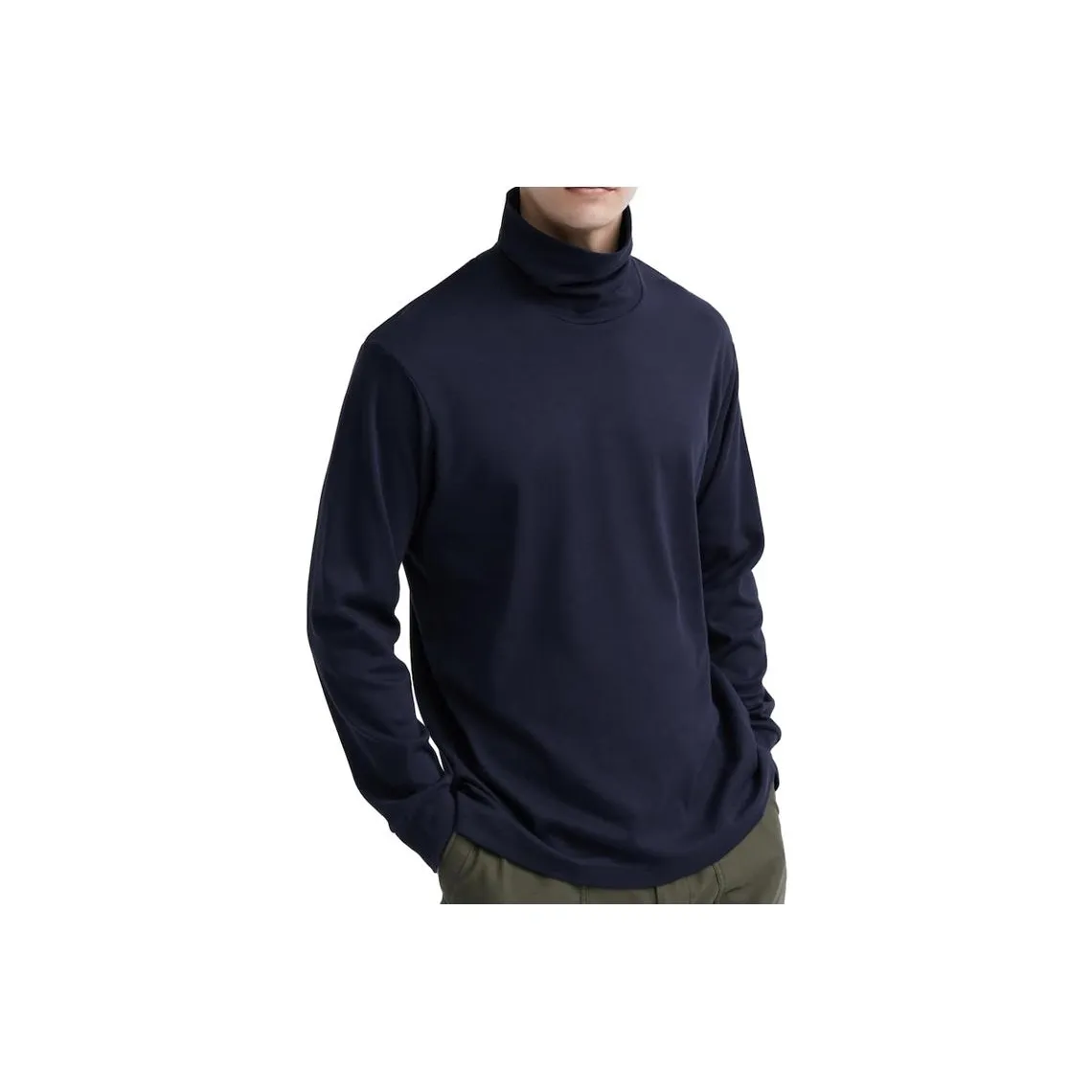 UNIQLO Темно-синие мужские футболки T