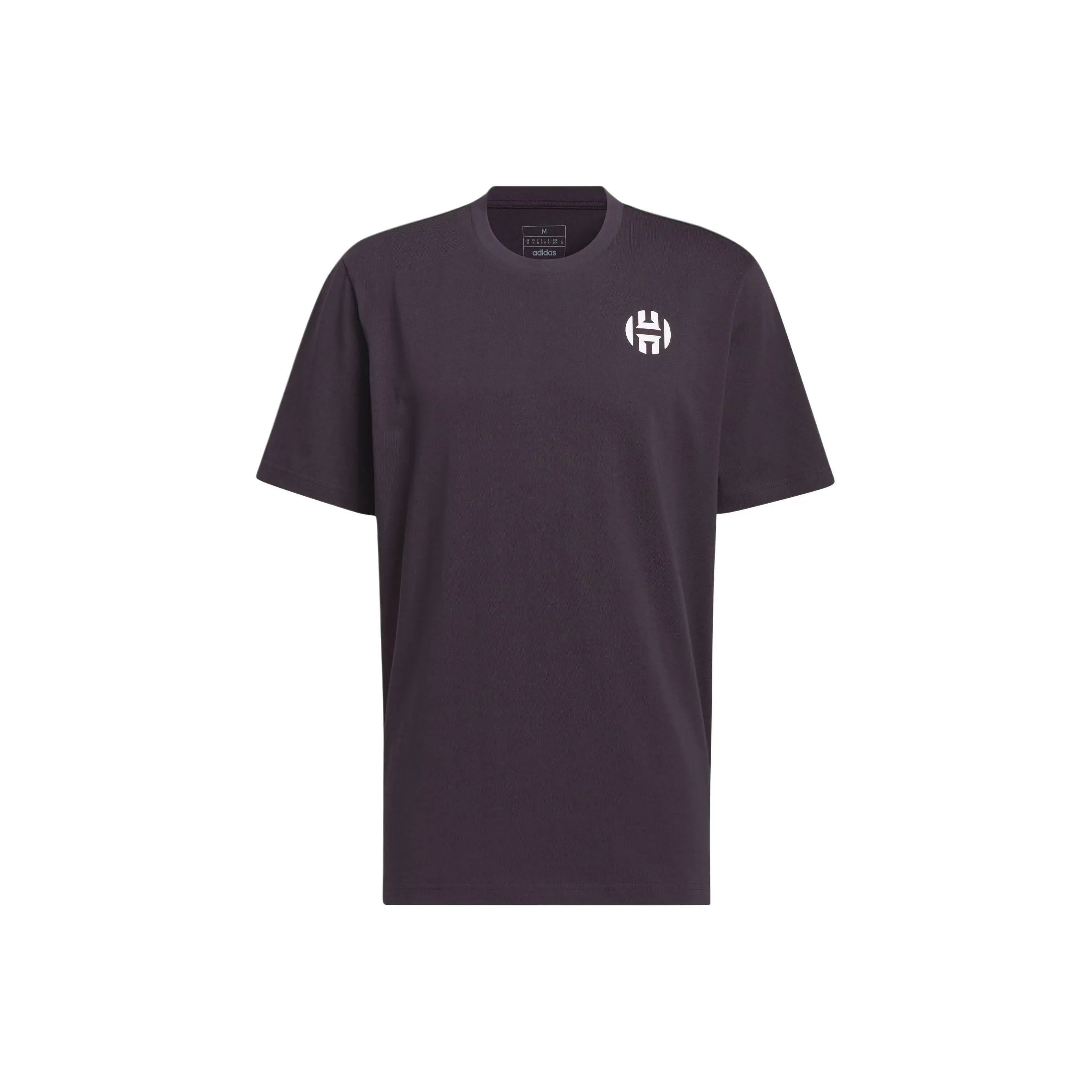 Adidas T Shirt Men's Black Purple