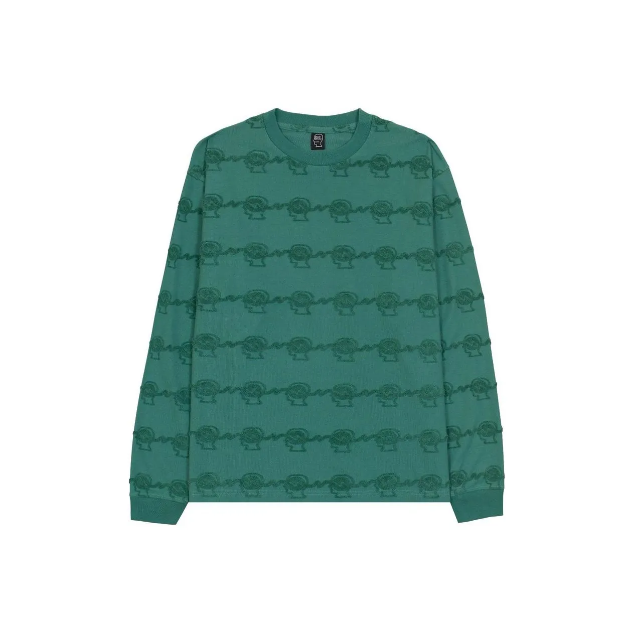 Brain Dead co-brand Зеленая Мужская T-рубашка